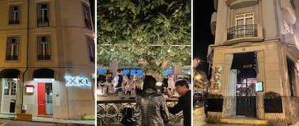 Tres de sus porpuestas gastronómicas: el bistró XXL, Seen con una terraza con gran vista de Lisboa y KOB, el restaurante con carnes de diferentes partes del mundo
