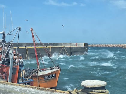 Tres embarcaciones dedicadas a la pesca artesanal se hundieron este lunes al mediodía en el Puerto de Caleta Paula