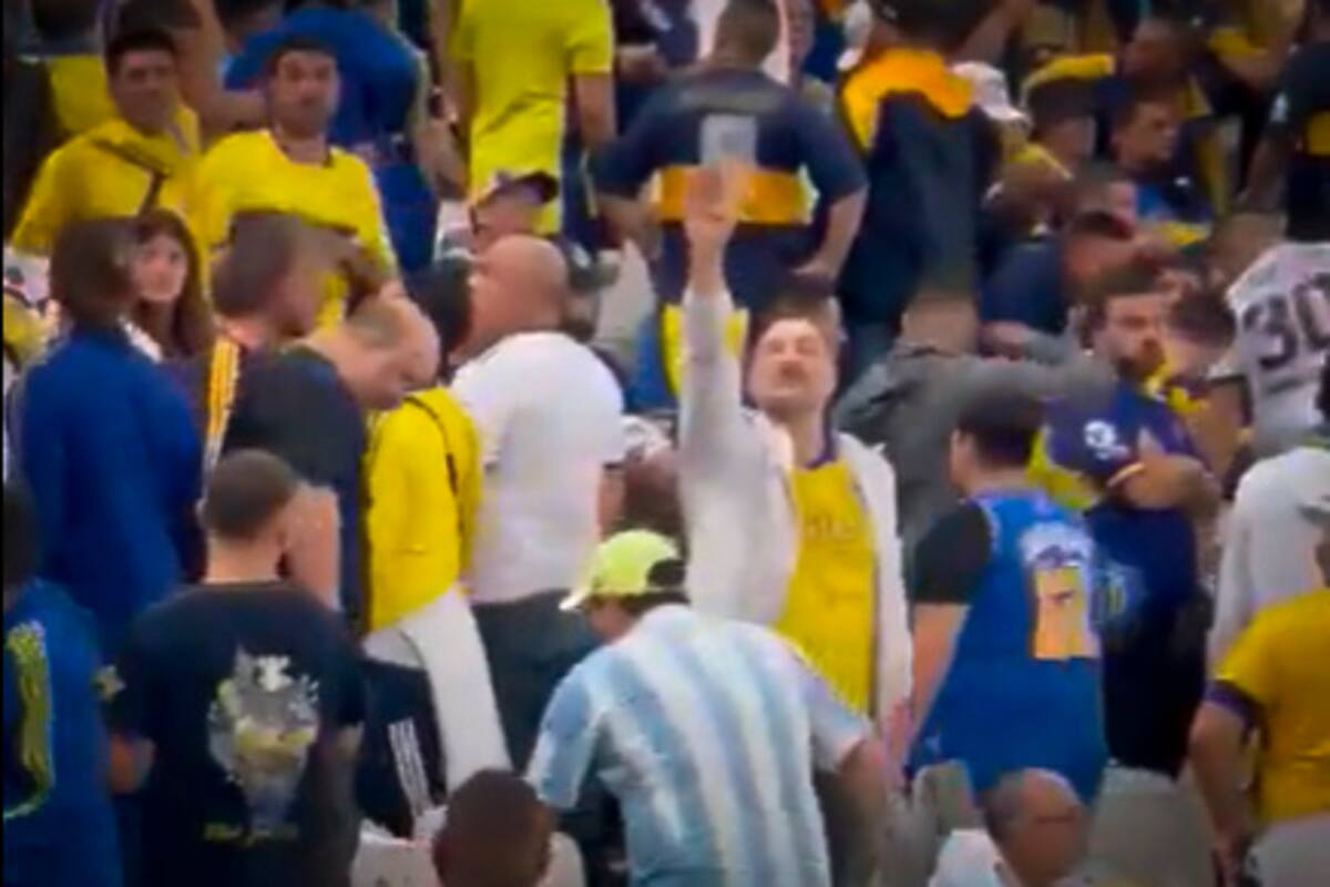 Tres hinchas de Boca fueron detenidos tras realizar gestos nazis en las gradas del Neo Química Arena