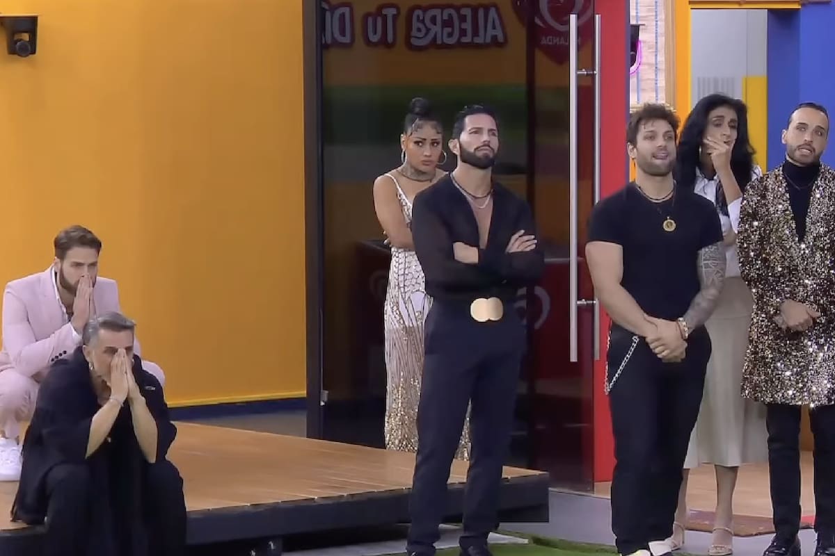 Tres hombres estaban en riesgo de salir de La casa de los famosos México