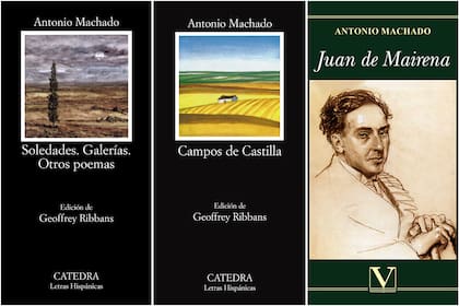 Tres imprescindibles de Antonio Machado: "Soledades. Galerías. Otros poemas", "Campos de Castilla" y "Juan de Mairena"