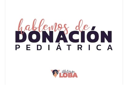 Tres meses antes del trasplante, Noelia creó en Instagram el perfil @maternaloba, como un espacio personal para hacer catarsis y visibilizar el Síndrome de Down y la Donación de Órganos Pediátricos.