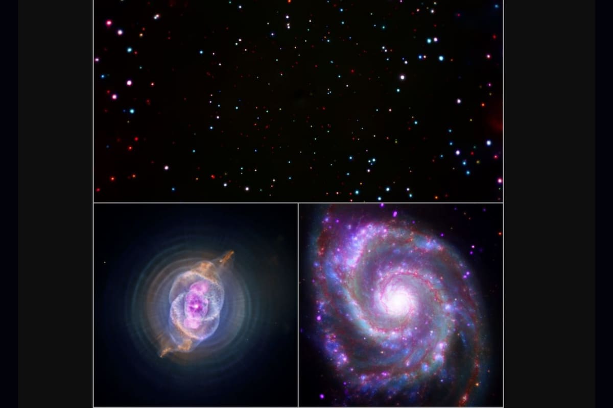 Tres nuevas sonificaciones de imágenes de telescopios de la NASA