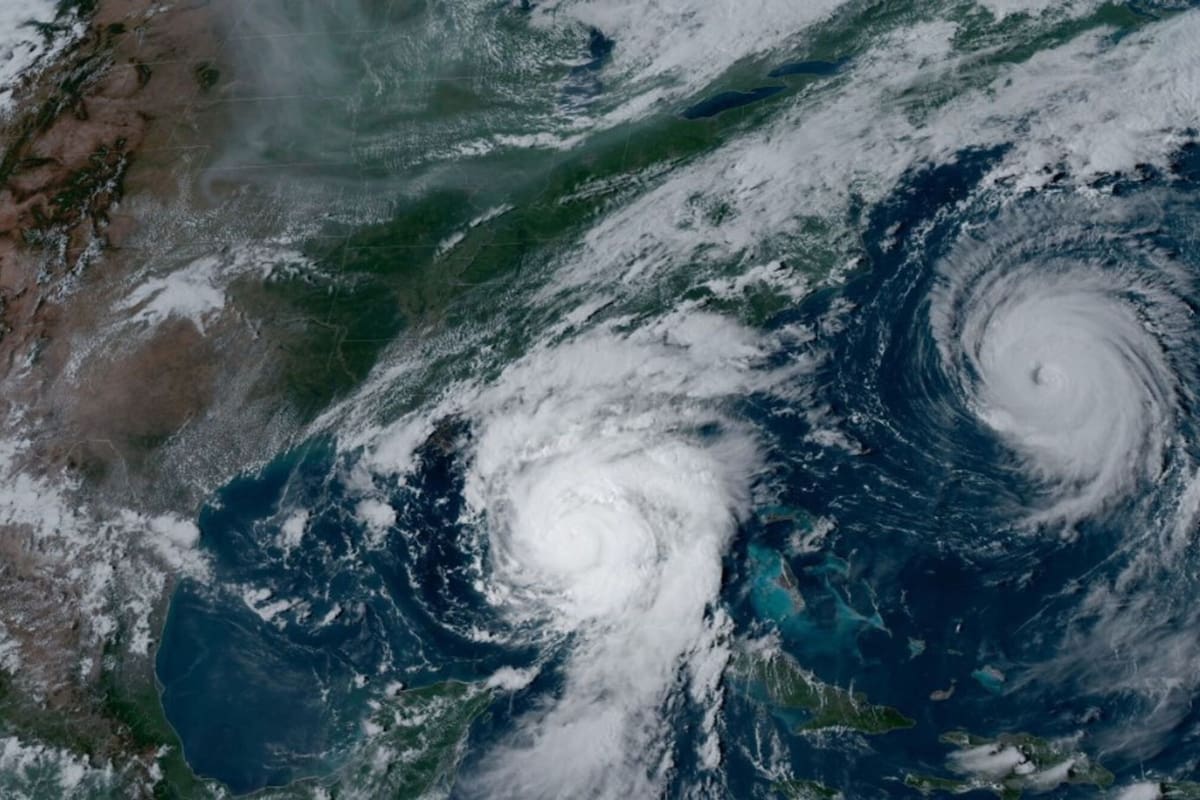 Tres ondas tropicales se aproximan al mar Caribe, el Golfo de México y Estados Unidos