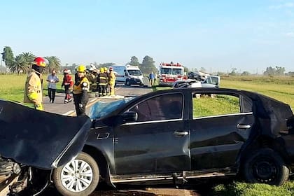 Tres personas murieron en un choque múltiple en Santa Fe en el inicio del fin de semana extra largo por Semana Santa