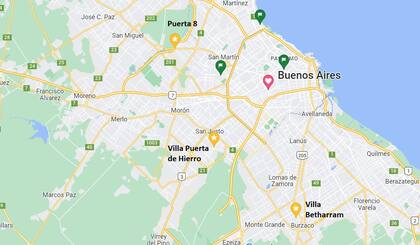 Tres puntos del conurbano atravesados por la violencia del narcotráfico