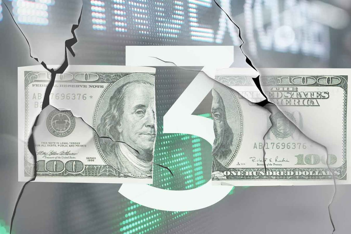 Tres razones por las que el dólar puede desplomarse