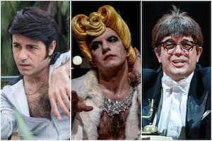 Fue Sandro y Evita, hoy brilla como Tato Bores en teatro y se prepara para un genial rol en la biopic de Moria