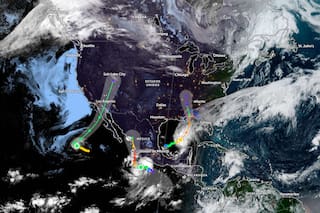 Avanzan tres tormentas que provocarán riesgo de inundaciones y actividad eléctrica