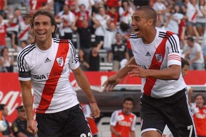Trezeguet y Ponzio, dos de los que volvieron a Buenos Aires para ayudar a River en las malas