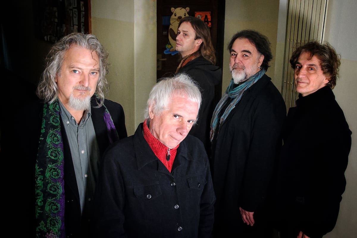 Trigémino: "Pollo" Raffo y Jorge Minissale junto a Lalo Calello, Cote Conrado y Fernando Samalea