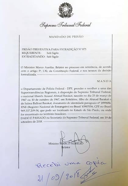 Triple frontera: detuvieron a Assad Ahmad Barakat, líder de una organización vinculada a Hezbollah