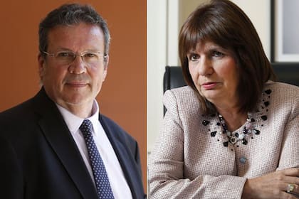 Tristán Bauer y Patricia Bullrich