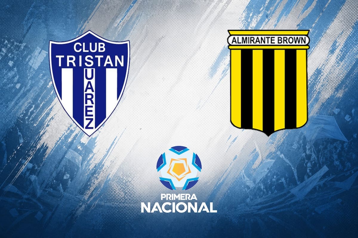 Tristán Suárez vs. Almirante Brown, por una nueva jornada de la Primera Nacional del fútbol argentino