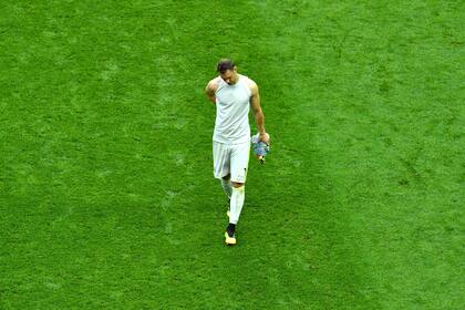 Triste, solitario y final: Neuer deja el campo de juego de Kazán después de la debacle alemana