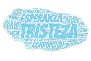 Tristeza, esperanza, corrupción