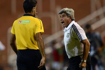 Trobbiani, muy nervioso, fue expulsado