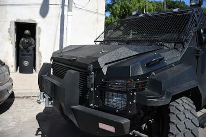 Tropas especiales de la Gendarmería participaron en el operativo