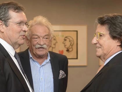 Trstán Bauer, Seguí y Julio Suaya, en su muestra en el Museo Nacional del Grabado