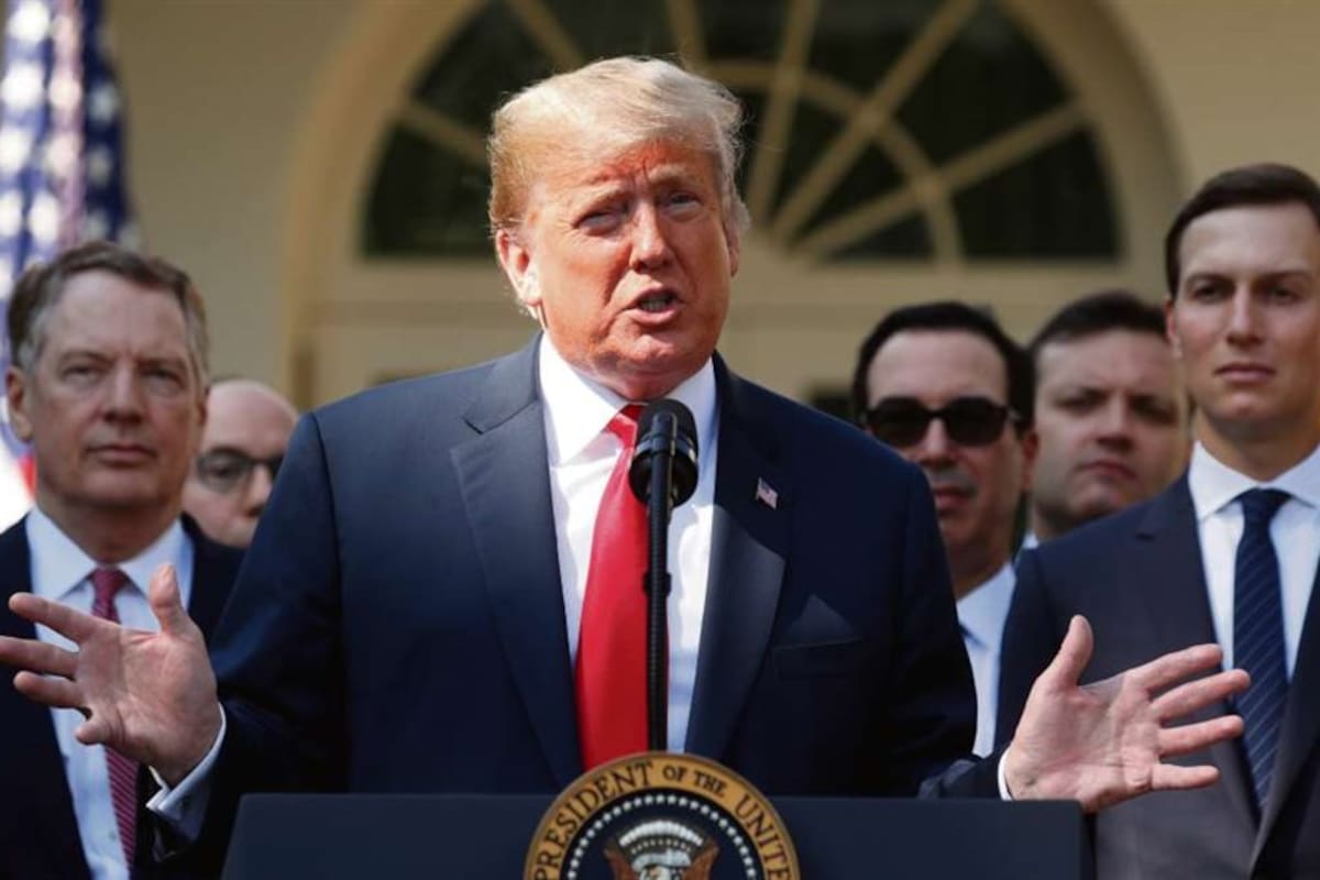 Trump anunció en la Casa Blanca la renegociación del acuerdo