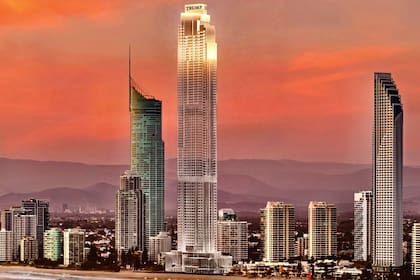 Trump anunció la construcción del edificio más alto de Australia .