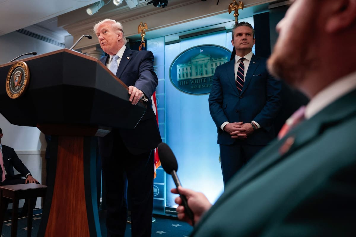 Trump anunció un acuerdo de varios puntos con Irán para un alto el fuego.