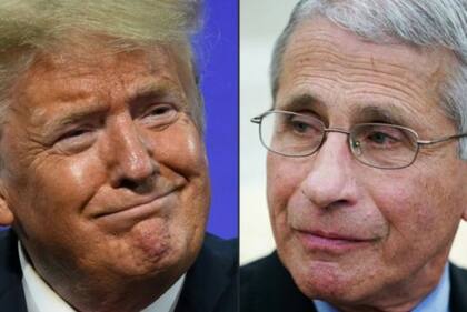 Trump asegura que tiene una buena relación con Fauci.