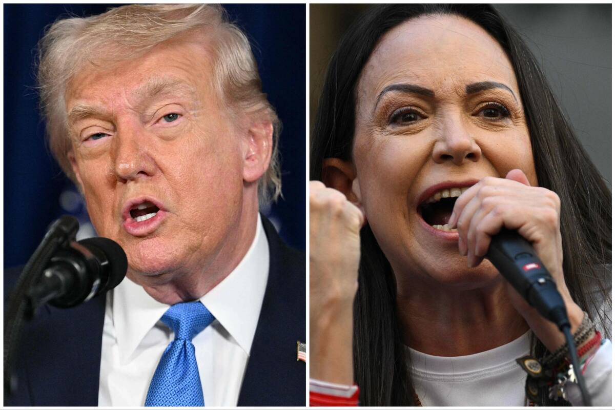 Trump aseguró que se reunirá con María Corina Machado en Estados Unidos