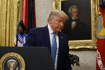 Donald Trump dijo que Al Baghdadi había muerto "como un perro"