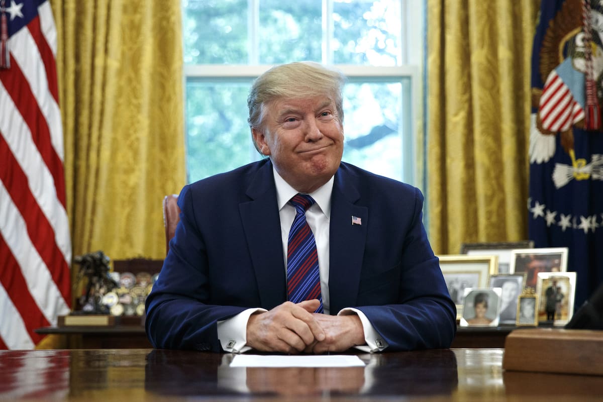 Trump celebró en Twitter el fallo de la Corte Suprema sobre los fondos para el muro en la frontera con México