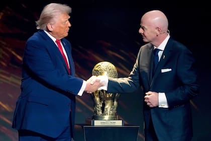 Trump con Infantino