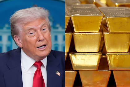 Trump confirmó que los lingotes de oro quedarán exentos de aranceles, una decisión que estabilizó los mercados tras días de volatilidad e incertidumbre global