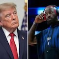 Trump mantiene su lista de "enemigos" y volvió a cargar contra una estrella de la NBA