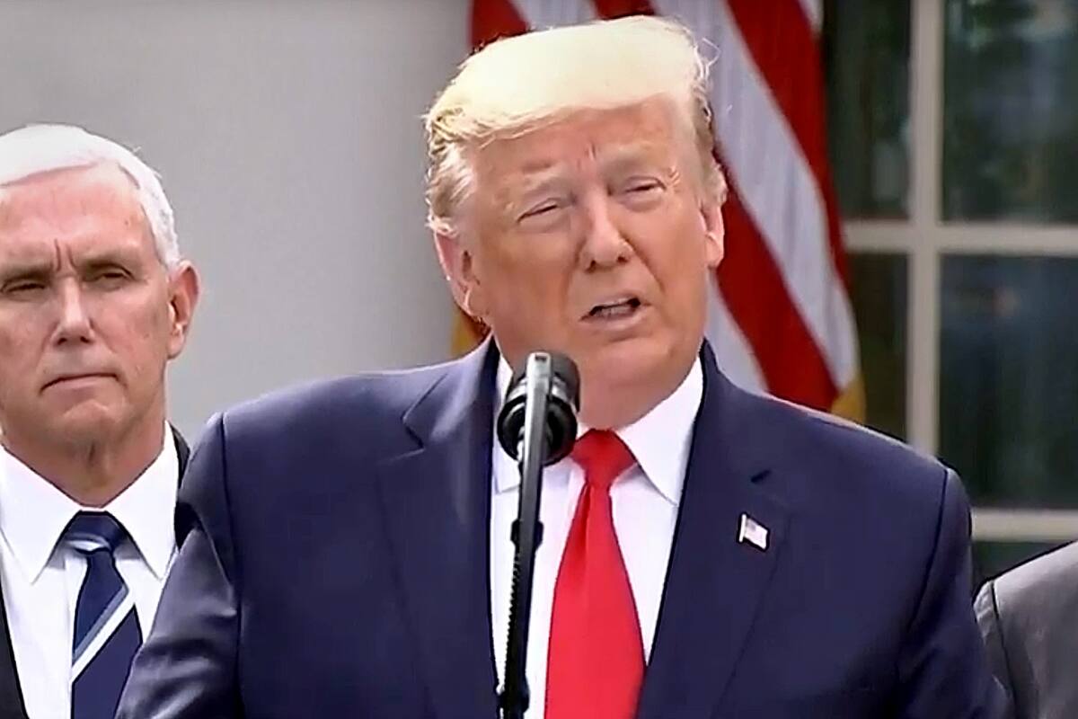 Trump declara la emergencia nacional en EE. UU.