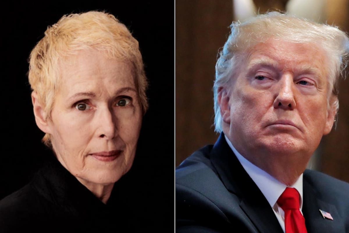 Trump dijo que la periodista E. Jean Carroll, quien lo acusó de haberla violado, no es su "tipo"