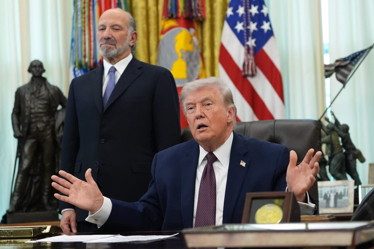 Trump en el Salón Oval