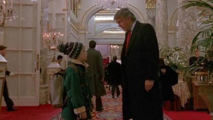 Trump en Mi pobre angelito 2
