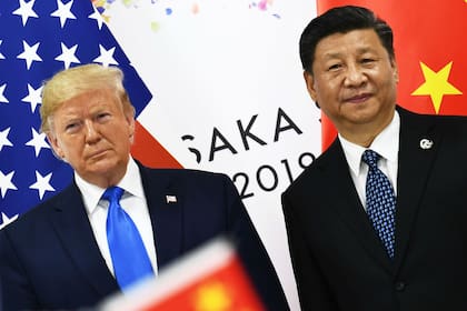 Trump, en su reunión con Xi en Osaka, Japón, en junio pasado