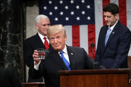 Trump es desde siempre abstemio (Photo by Win McNamee/Getty Images)