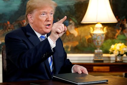 Trump firmó la salida de Estados Unidos del pacto nuclear con Irán el 8 de mayo pasado, una iniciativa que despertó las críticas de la comunidad global y la furia de las potencias