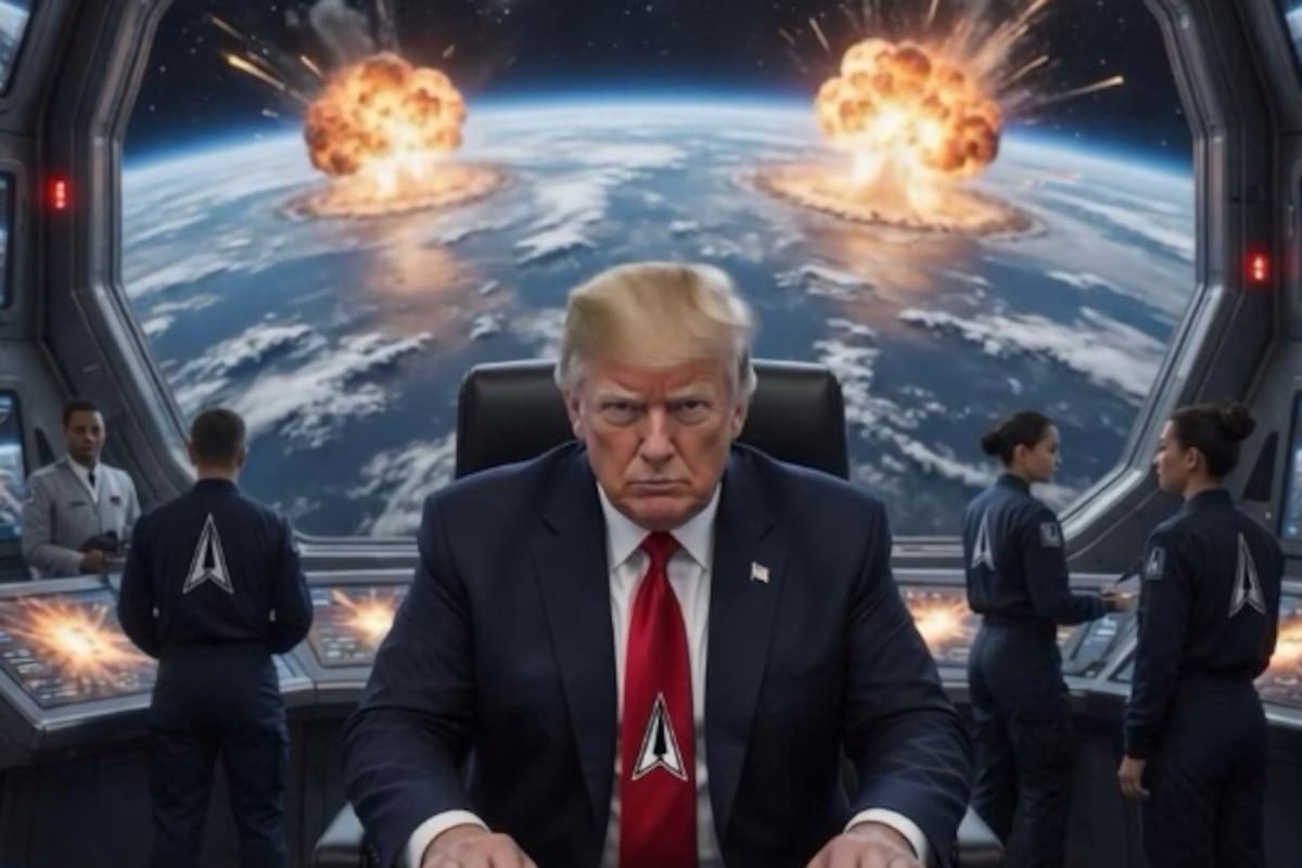 Trump largó una catarata de publicaciones en Truth Social el domingo por la tarde