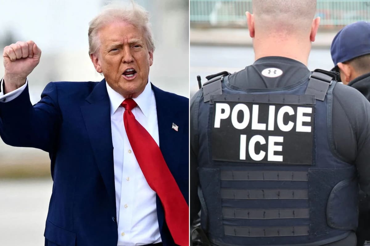 Trump le pidió al ICE ir contra migrantes de Nueva York, Chicago y Los Ángeles