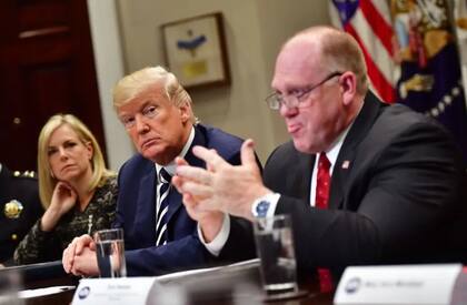 Trump nombró a Homan director interino del ICE en 2017, pero solo estuvo un año en el cargo
