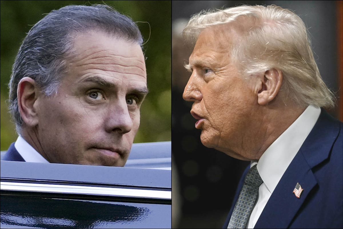 Trump oficializó el fin de la protección del Servicio Secreto para Hunter y Ashley Biden bajo el argumento de que el costo recae sobre los contribuyentes estadounidenses