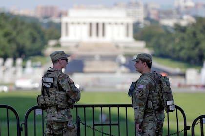 Trump ordenó el despliegue de tropas de la Guardia Nacional en Washington en 2025
