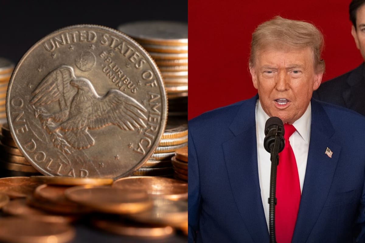 Trump ordenó frenar la fabricación del penny por su alto costo