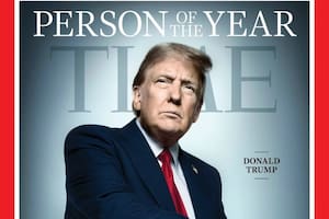 Trump, personaje del año de 2024 en la revista Trump.