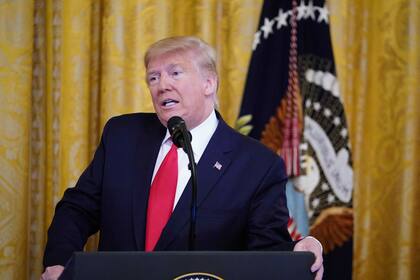 Trump presentó el plan de paz para Medio Oriente