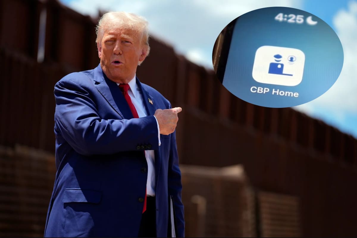 Trump presentó la nueva app de CBP Home