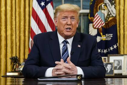 Trump recibió una ola de críticas por la gestión de la crisis sanitaria